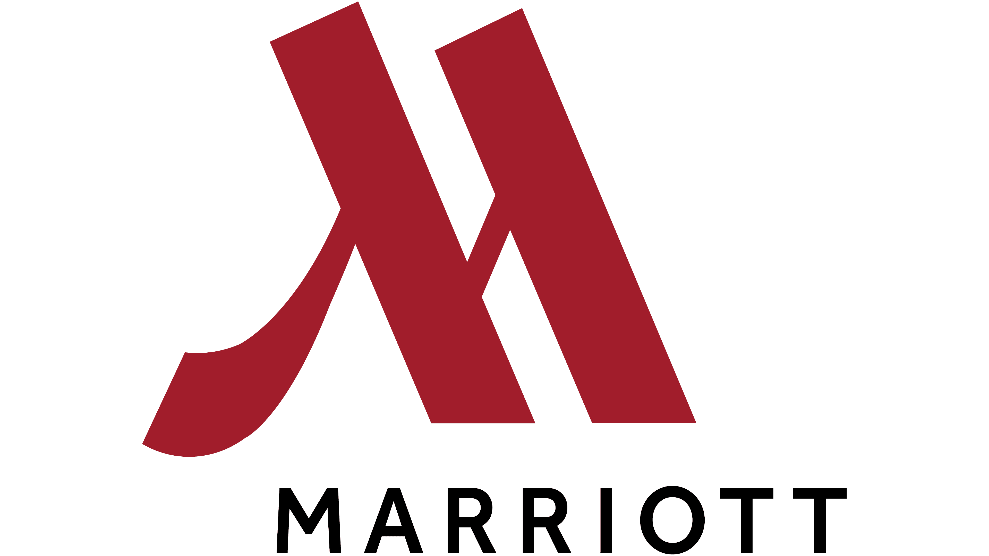 Marriott logo with a red stylized 'M' above the bold word 'Marriott'.